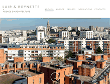 Tablet Screenshot of lair-roynette.fr